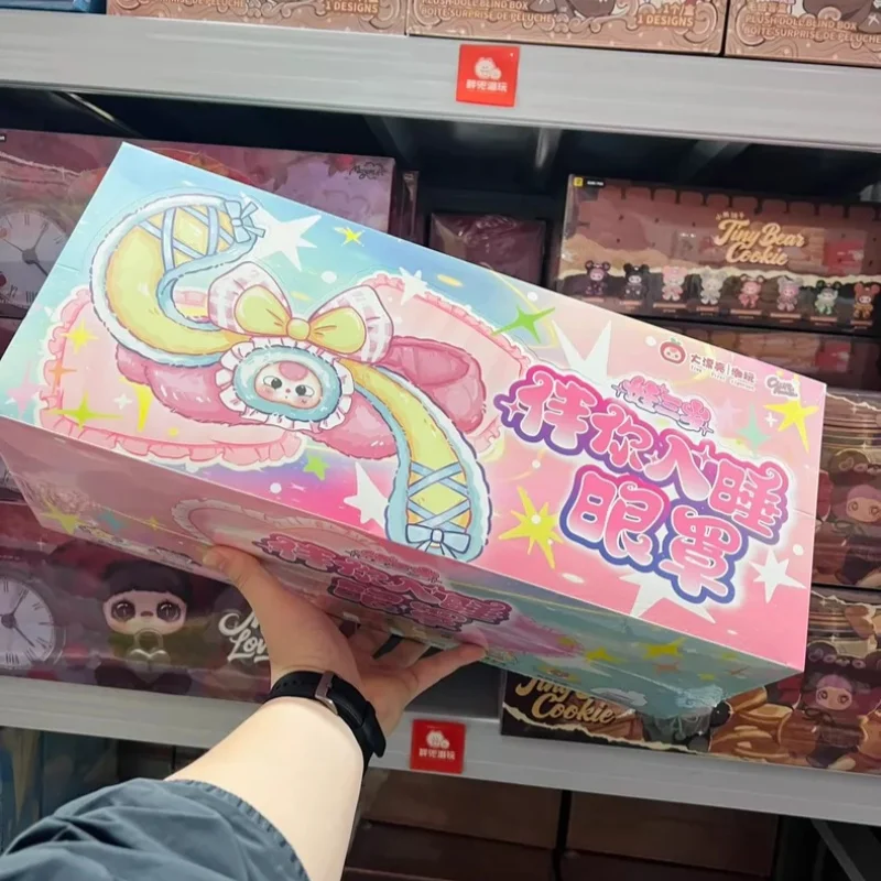 

Authentic Babythree Vinyl Face Blind box Sleep With You Series Girls Sleeping Napping Fluffy Toy For Kids