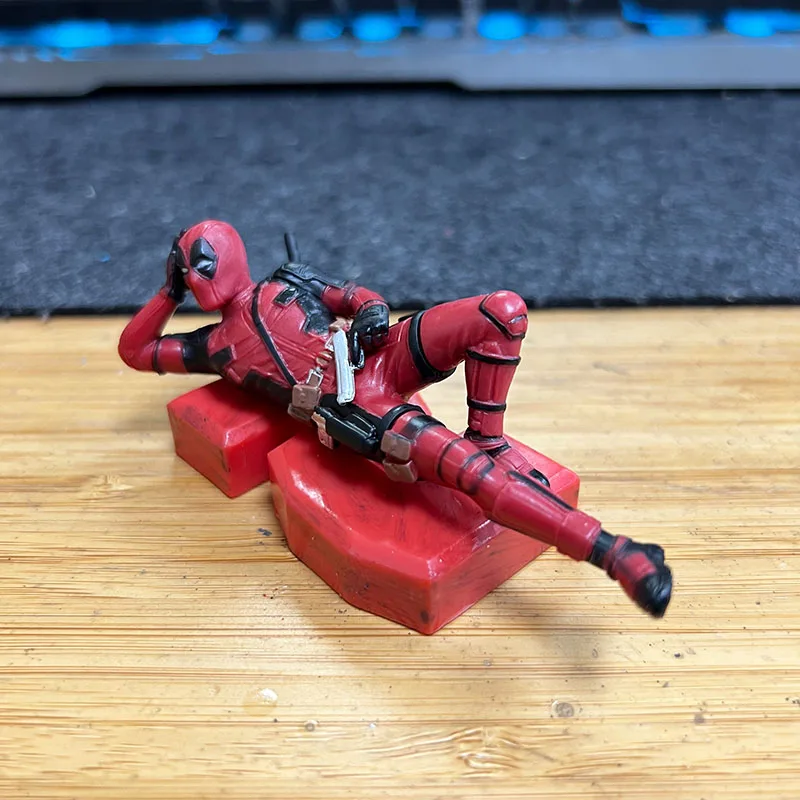 Deadpool&Wolverine Deadpool Car Ornaments Models Computer Cases Ornaments Toys Handicrafts