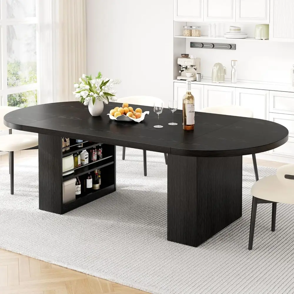 70.8" Oval Dining T…