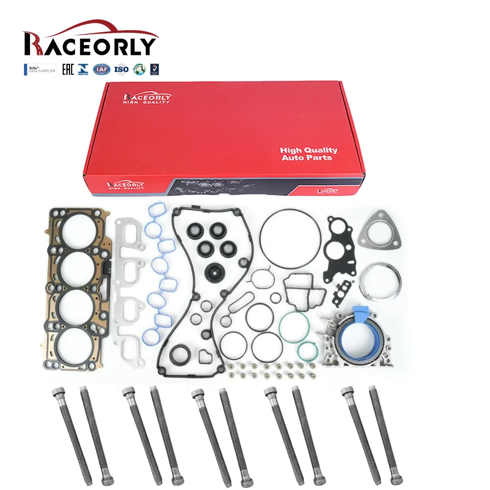 

RACEORLY Engine Head Gasket Bolt Kit For VW Amarok Golf Jetta Tiguan Audi Q3 CDB