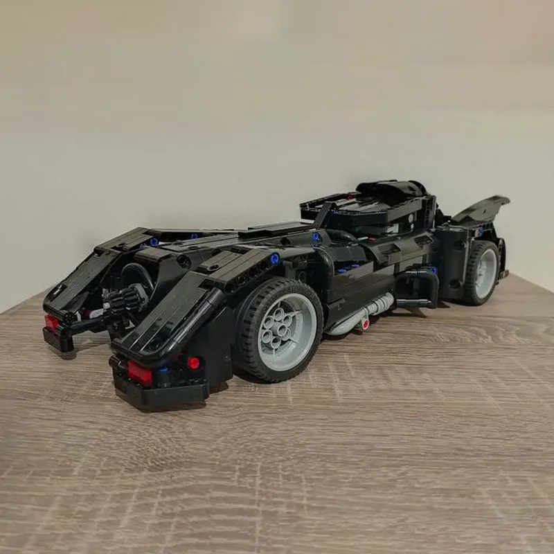 Nuovo 918 pz tecnico 1989 Batmobile Cars MOD personalizzato dal 42111 dom caricatore a doghe modello Building Blocks mattoni giocattoli fai da te