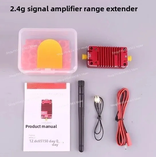 

Усилитель сигнала 2.4G для радиоуправляемых моделей, увеличивающий дальность действия передатчиков, приемников, дронов и FPV