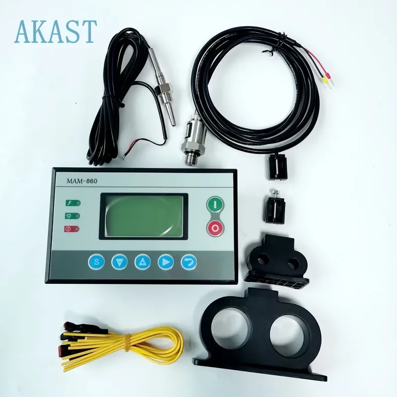 MAM860C(B)(T)(VF3) Frequency Conversion PLC Controller Panel Eletronic With Transformer CT2 40A for Screw Air Compressor