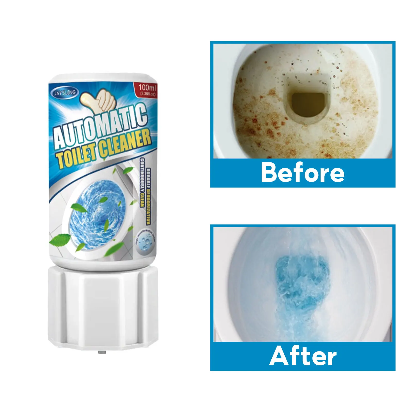 Toilet Cleaning Liquid Descaling Deodorizing Agent Urine Stains and Odor Remover Air Freshener Antibacterial Toilet Bowl Cleaner