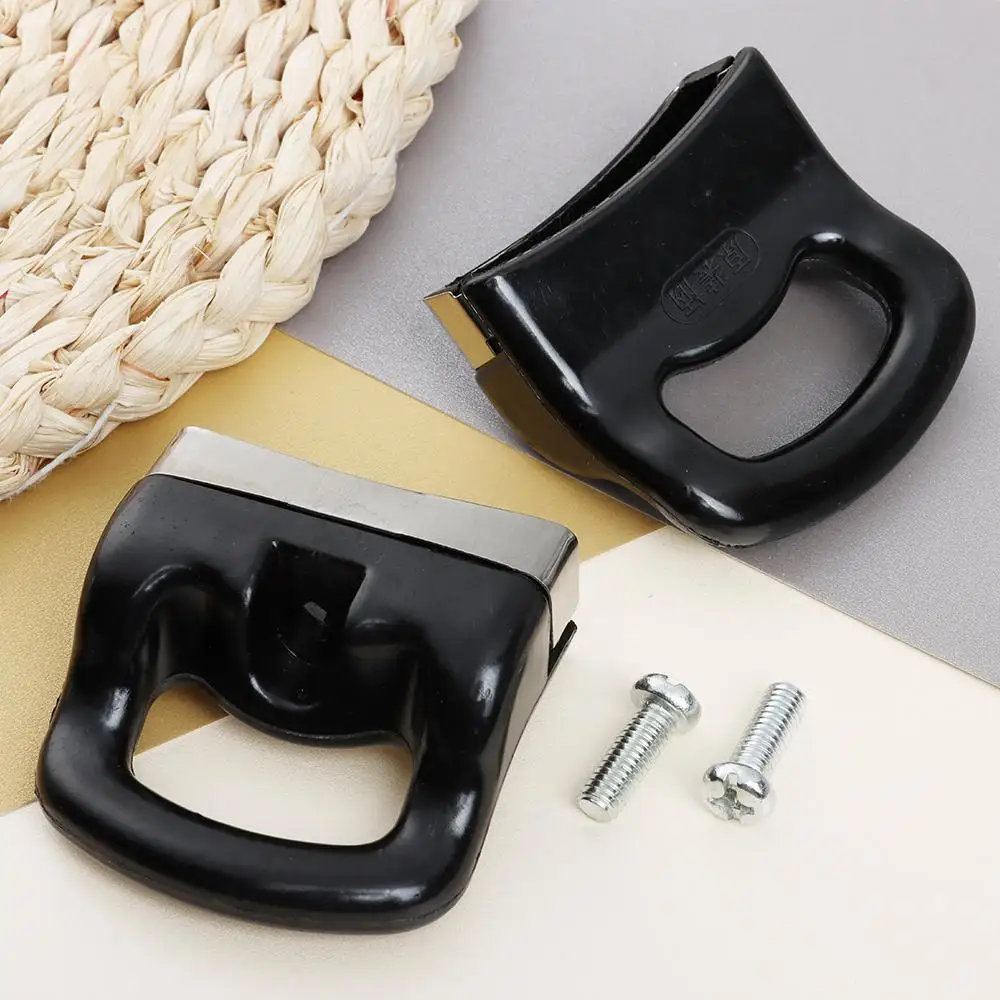 2pcs with Single Hole Sauce Pot for Kitchen Steamer Cookware Pressure Cooker Ear Pan Short Side Handle Grip Pot Handles