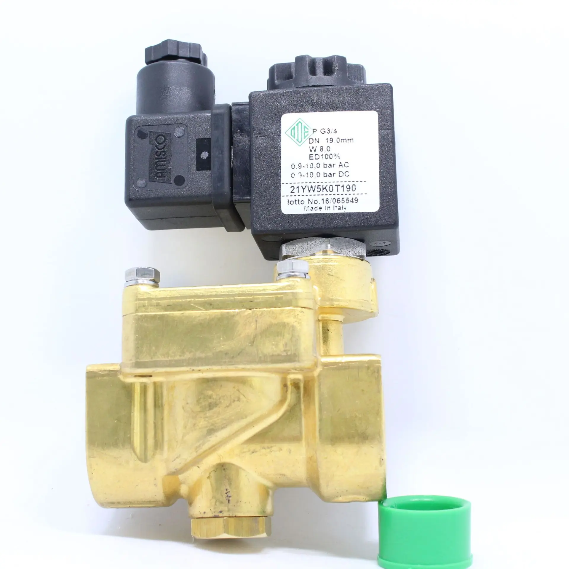 Steam Solenoid Valve 21yw5k0t190 Dn20 24V Pilot Piston Type Normally Closed Solenoid Valve