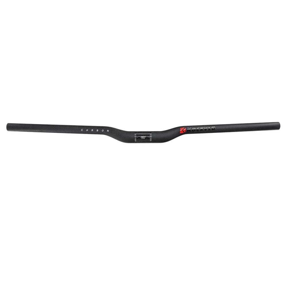 KOCEVLO Super Light  Mountain bike 3k full carbon handlebar matte carbon bicycle handlebar 31.8mm