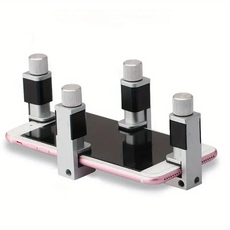 4 Piezas Herramientas Reparación Pantalla Teléfono Ajustable Fijación Pantalla Abrazadera Universal Clip Fijación Pantalla Para Teléfono Computadora Portátil Tablet