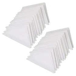 Pack of 30 Collar Stays Coller Shaper Sticker for Shirt Adhesive Strips to Keep Collars Stand Collar Fixation Pads