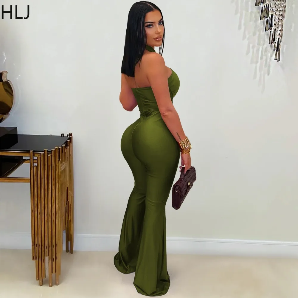 HLJ مثير الجوف التدريجي ضمادة المرقعة ثوب بودي كون المرأة الرسن أكمام عارية الذراعين السروال القصير الإناث الشارع الشهير وزرة جديد