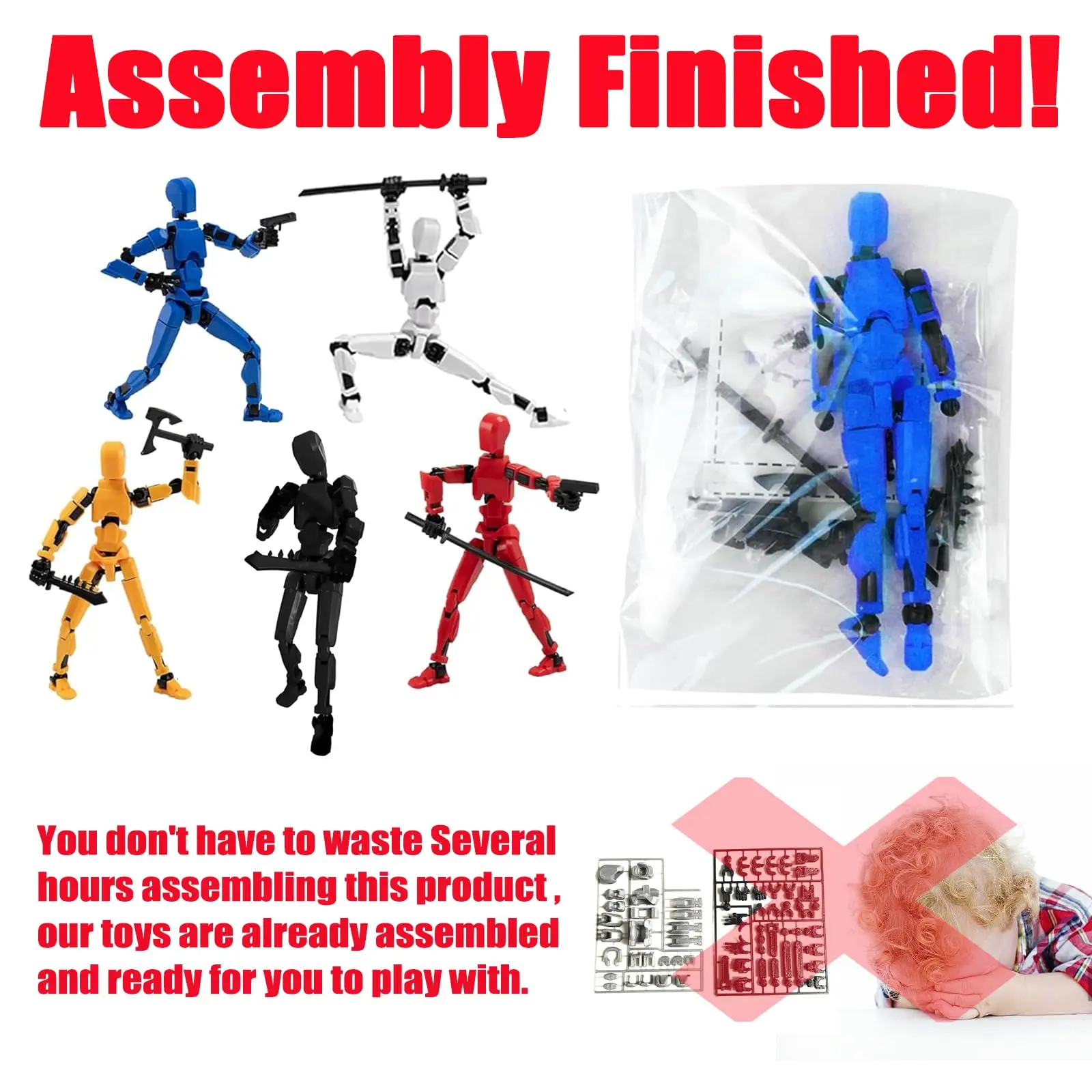 Assemblaggio completato-2024 nuovo Set di Action Figure Titan 13, Action Figure Nova 13, Action Figure Robot Titan 13, Multi-Joint stampato in 3D