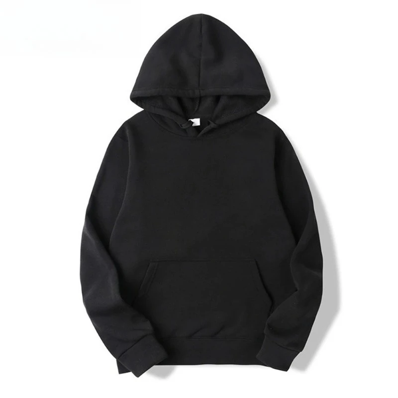 

Men's Hoodies Women Pullover Spring Autumn Casual Hoodie Sweatshirts Solid Color Hoodies Oversize Black Sweatshirt For Male