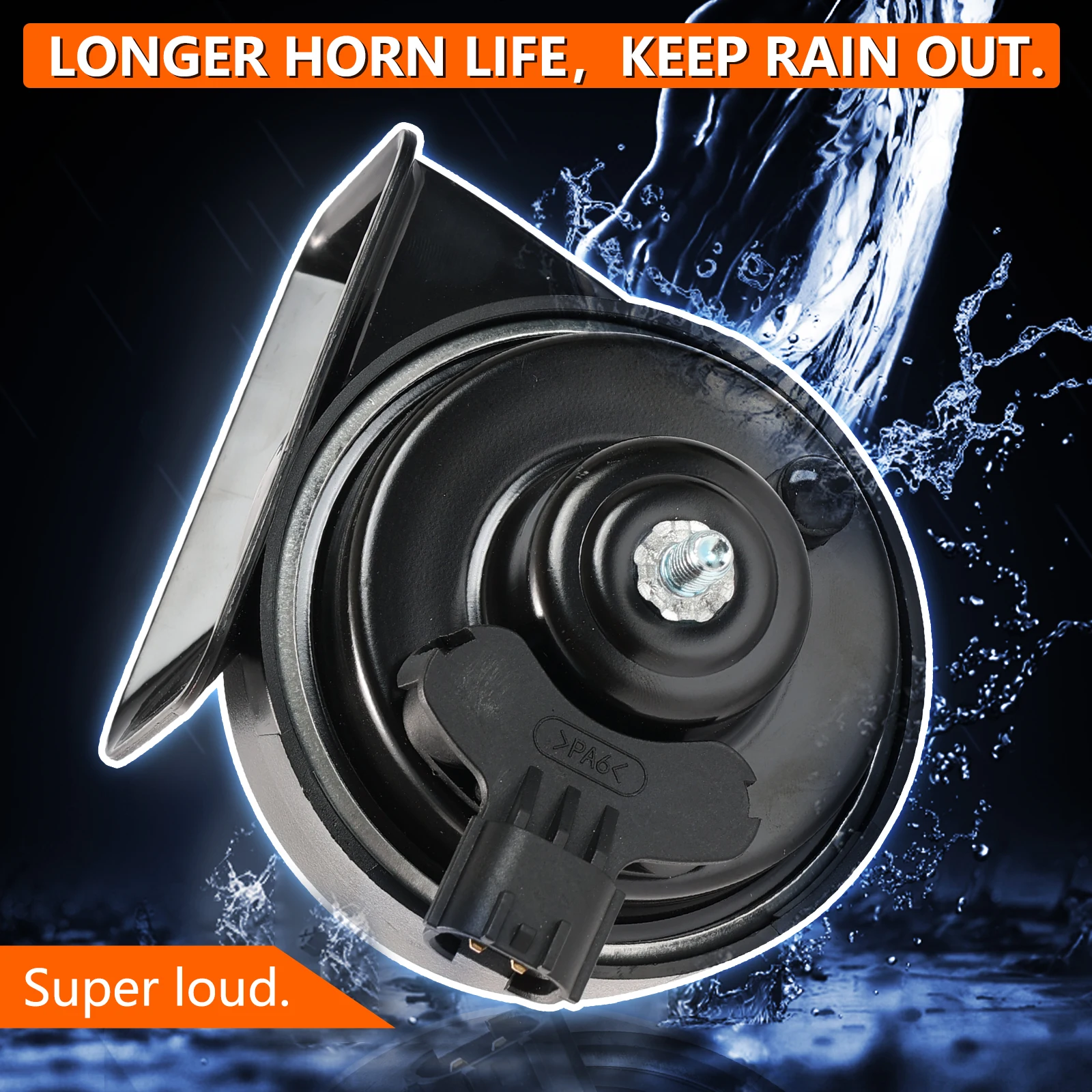12V 110-125db 410/510Hz High Low Pitch Snail Horn Loud For Kia Rio Sportage Hyundai Solaris Creta / ix25 Accent RB HC Tucson i20