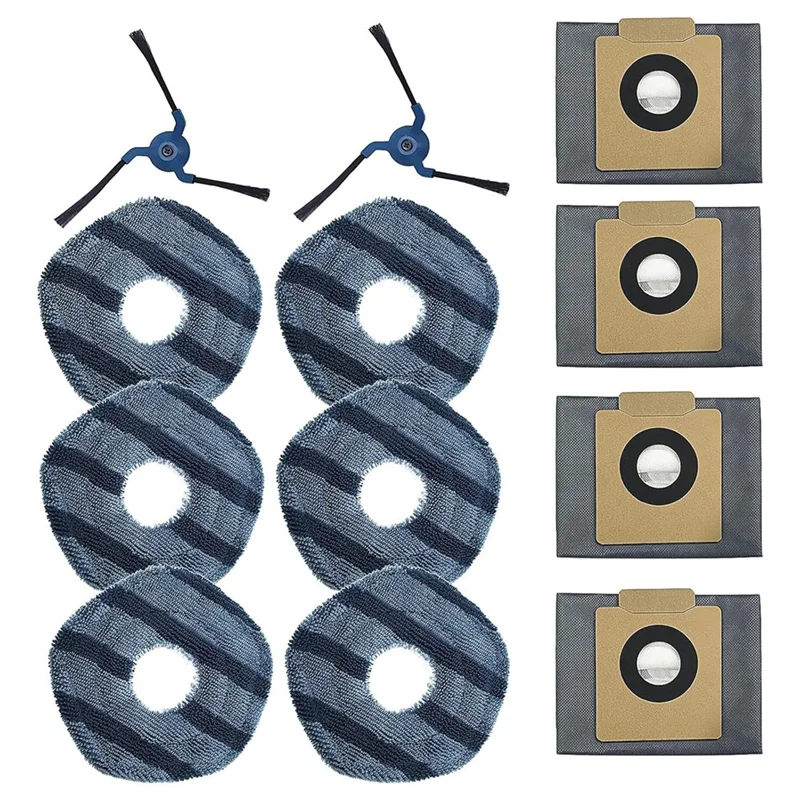 

WCS-For Eufy X10 Pro Omni Robot Vacuum Cleaner Side Brush Mop Cloth Dust Bags Spare Parts