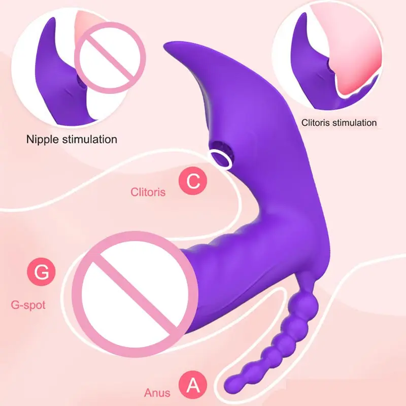 Vibrador analógico 3 en 1 para mujer, juguete vaginal, usable, con succión de pecho, enchufe anna, la mayoría de los hombres, sexo, familia, sex44, lamer, 0228