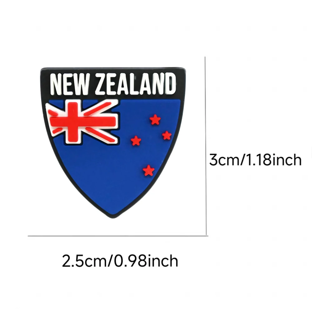 Hot Sales 17-100pcs Cartoon New Zealand Style Series PVC Shoe Accessories DIY Detachable Waterproof Fashion Party Gifts