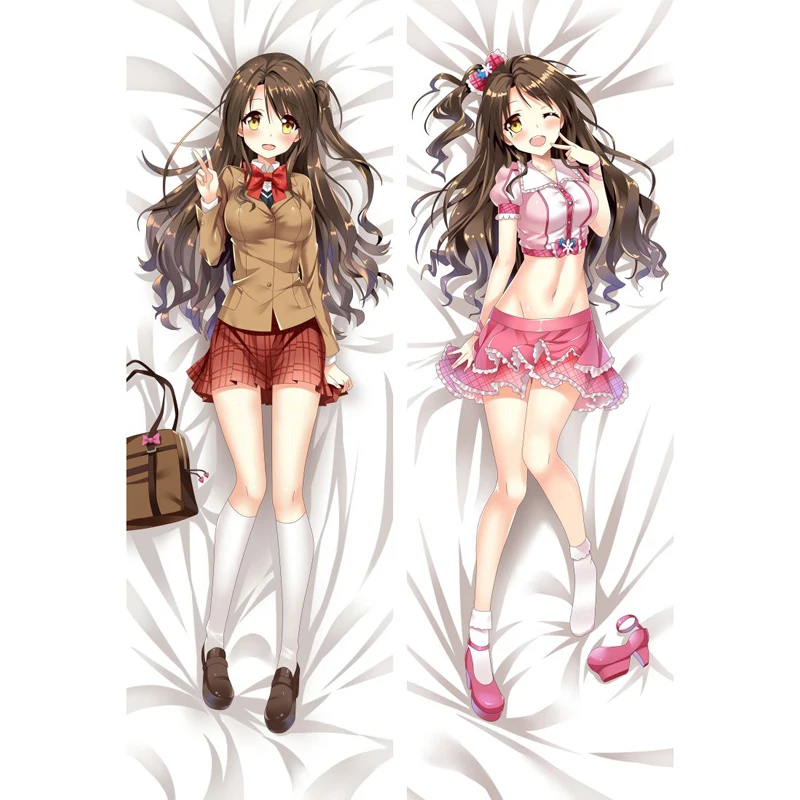 

Japanese Anime Idol Master Dakimakura Body Pillow Case Bedding Hugging Pillowcase Cute Long Cushion Cover Sexy Girl Wholesale
