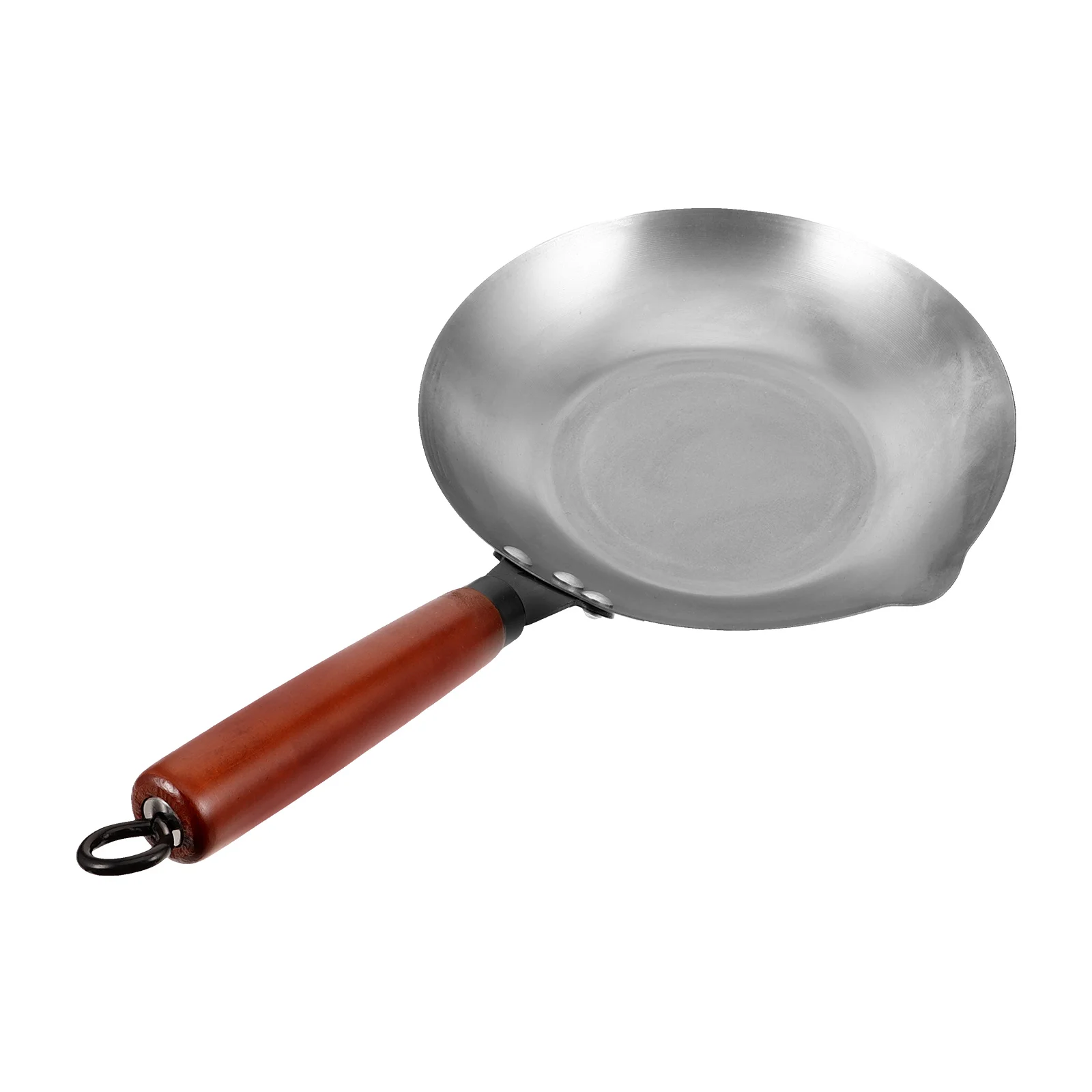 

Candied Haws Pot Melting Pan with Handle Dual Purpose Chocolate Portable Wood Iron Candy