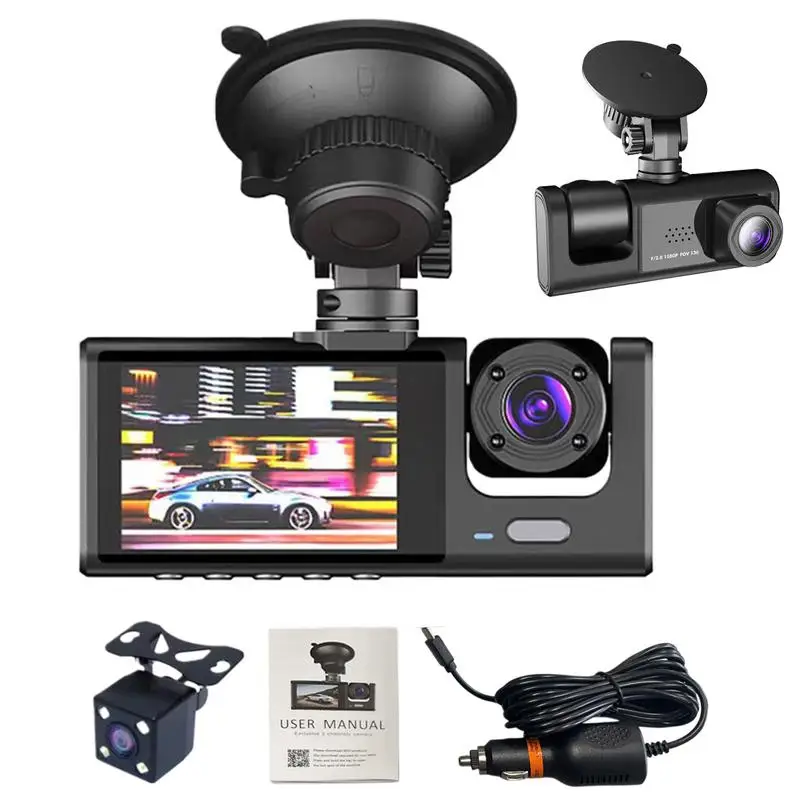 

Dashboard Cam for Car 1080p Camera for Dashboard Front and Rear Driving Recorder with Night Vision Wide Angle car accessories
