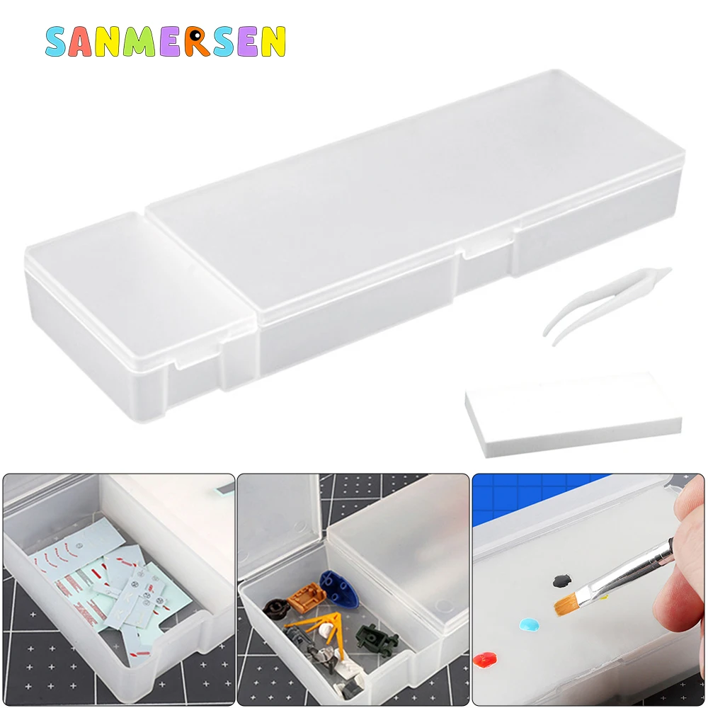 Decals Moisturizing Box Portable Wet Palette For Painting Model Coloring Wet Tray Paint Supplies Model Painting Operated Box