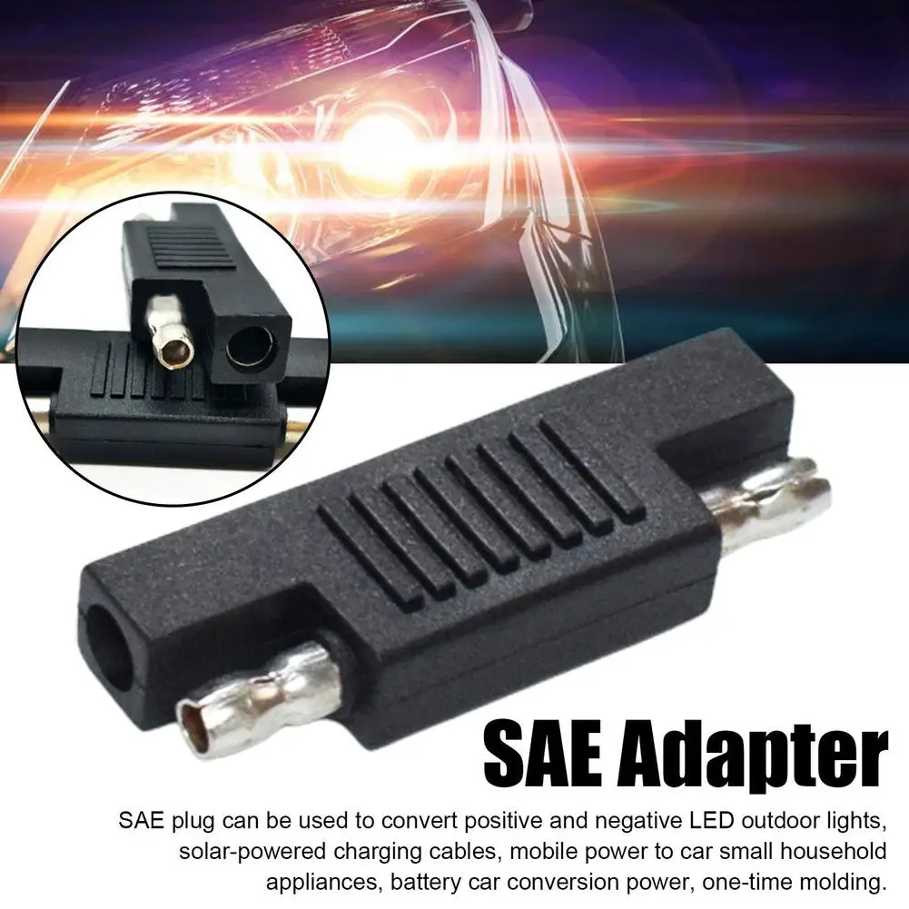 SAE Adapter Male To Male Photovoltaic Line Connector Plug Connector Adapter Adapter To Sae Cell Conversion Solar Q4P8