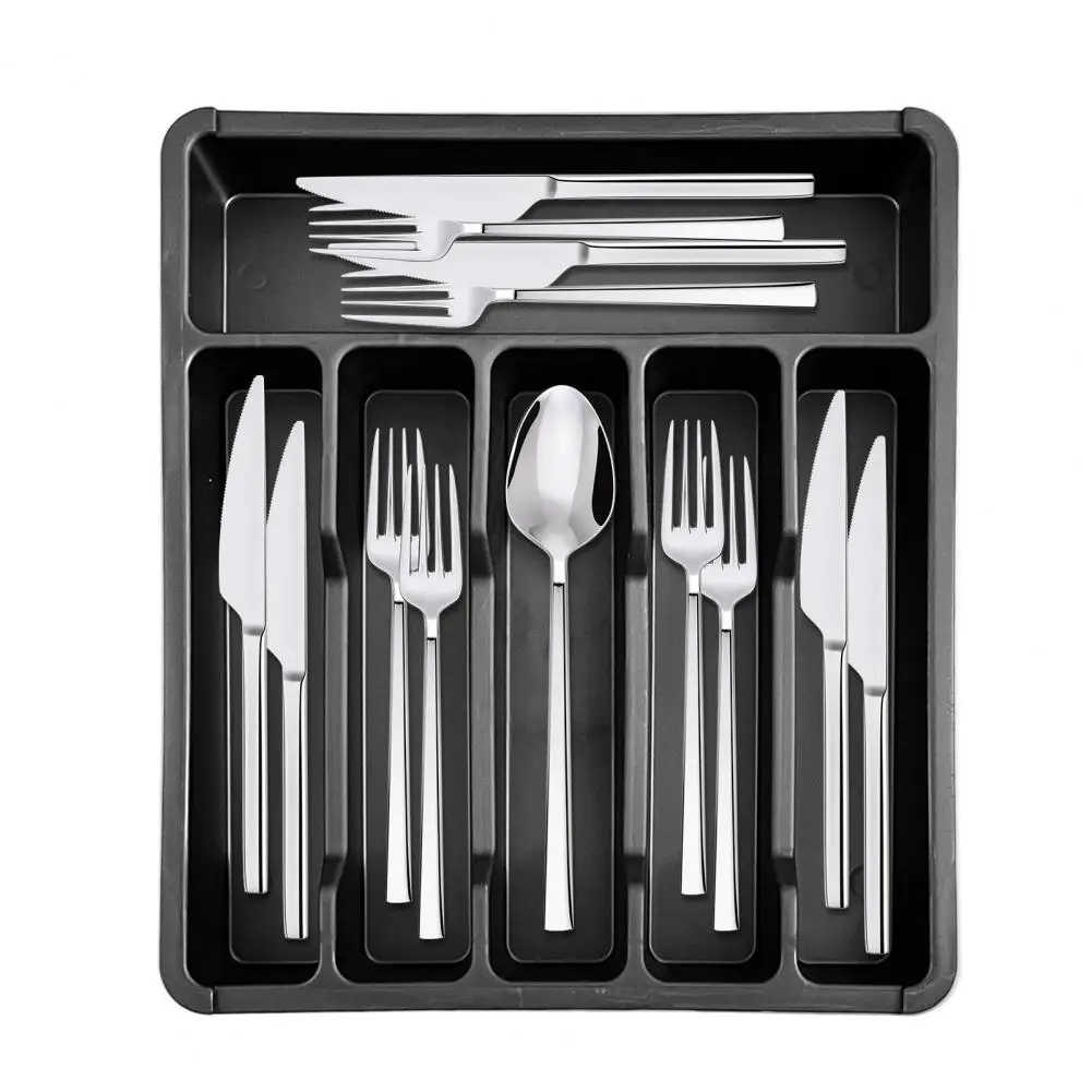 35*31cm Drawer Organizer Tray For Kitchen Drawer Expandable Cutlery Holder Adjustable Utensil Divider Spatula Gadgets Storage