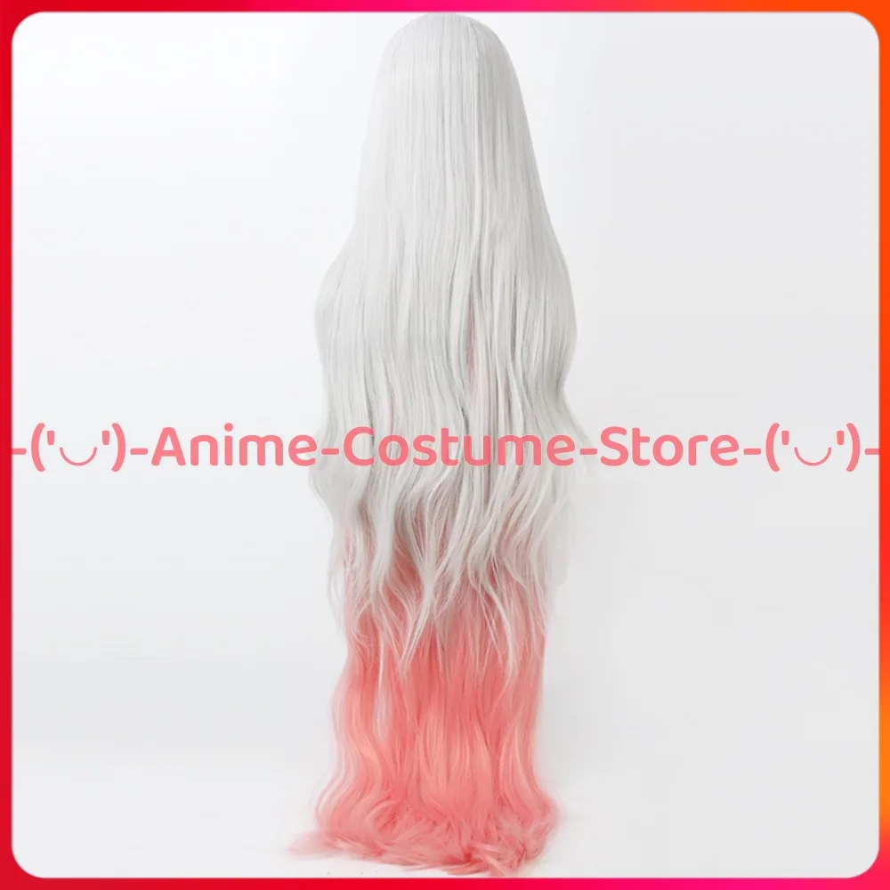 LoL Yone Seraphine عالية الظهر الجلد شعر مستعار تأثيري أنيمي لعبة شخصية هالوين كرنفال شعر مستعار للحفلات مقاومة للحرارة الشعر الاصطناعية