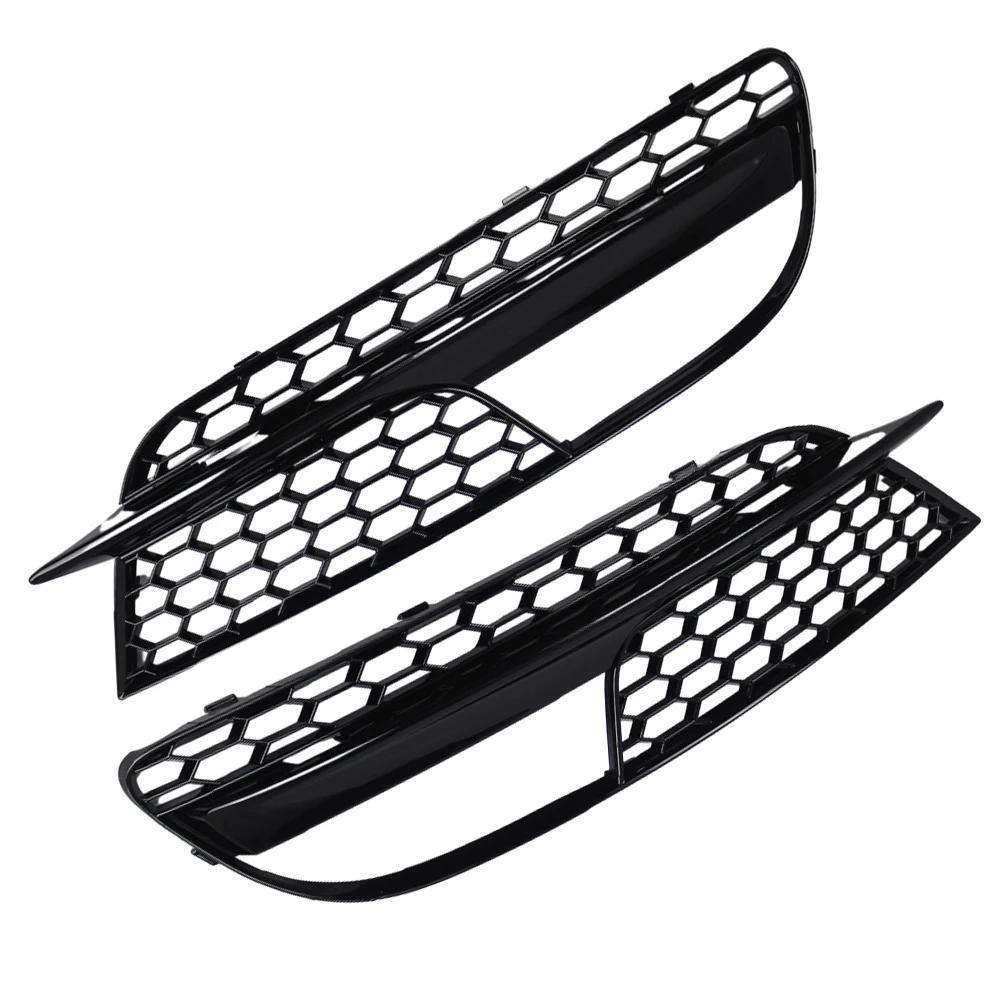 For Audi A5 2012 2013 2014 2015 2016 Pair Front Bumper Fog Light Cover Grille 8T0807681H 8T0807682H not for S-LINE Sportback