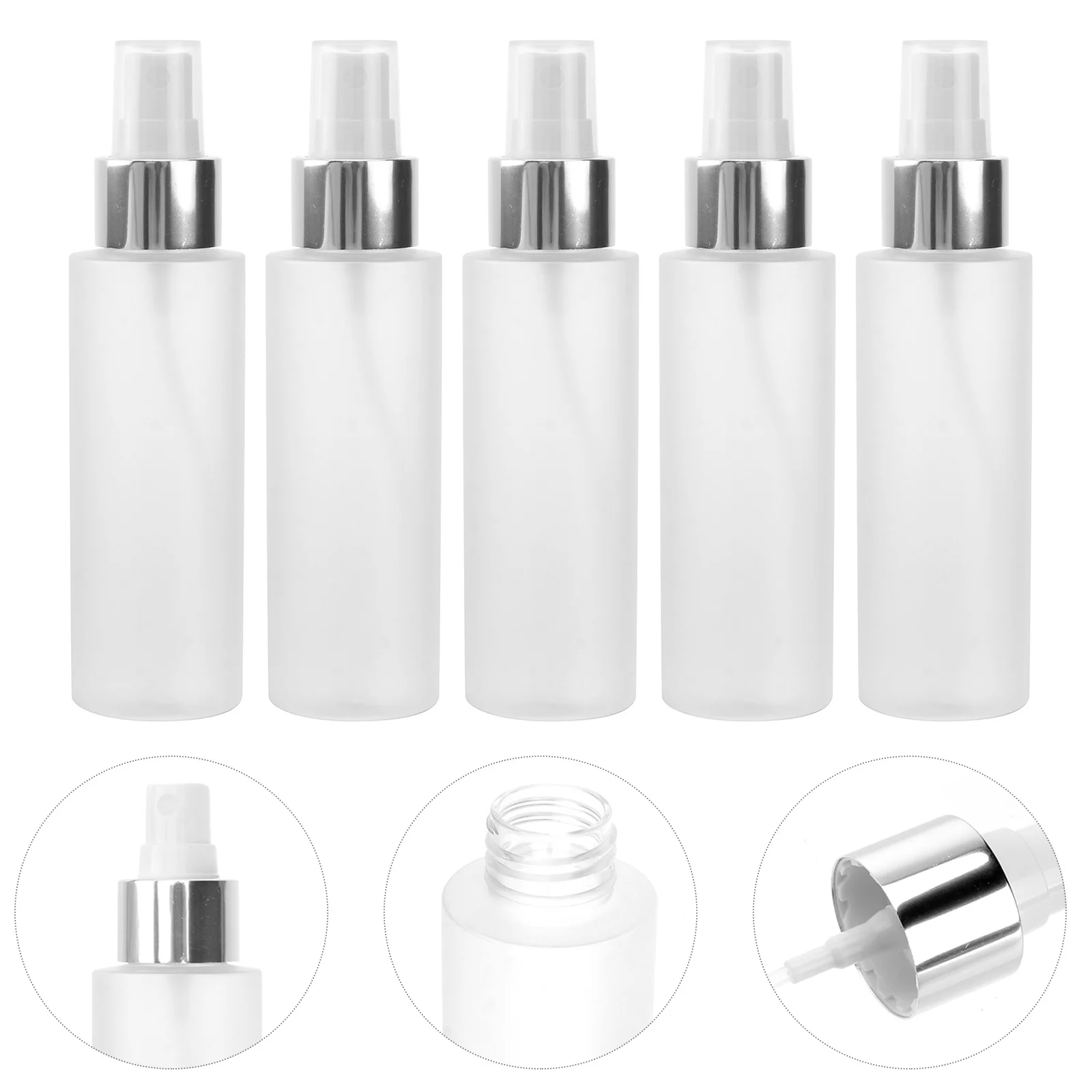 

5 Pcs Plant Spray Bottles Portable Spraying Multi-purpose Lotion Dispenser Perfume Container Dispensing