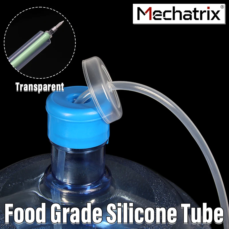 1/2/5M Transparent Food Grade Silicone Tube ID 0.5 1 2 4 5 6 7 8 9 10 11 12 14 16 18 20 30mm Flexible Nontoxic Rubber Soft Hose