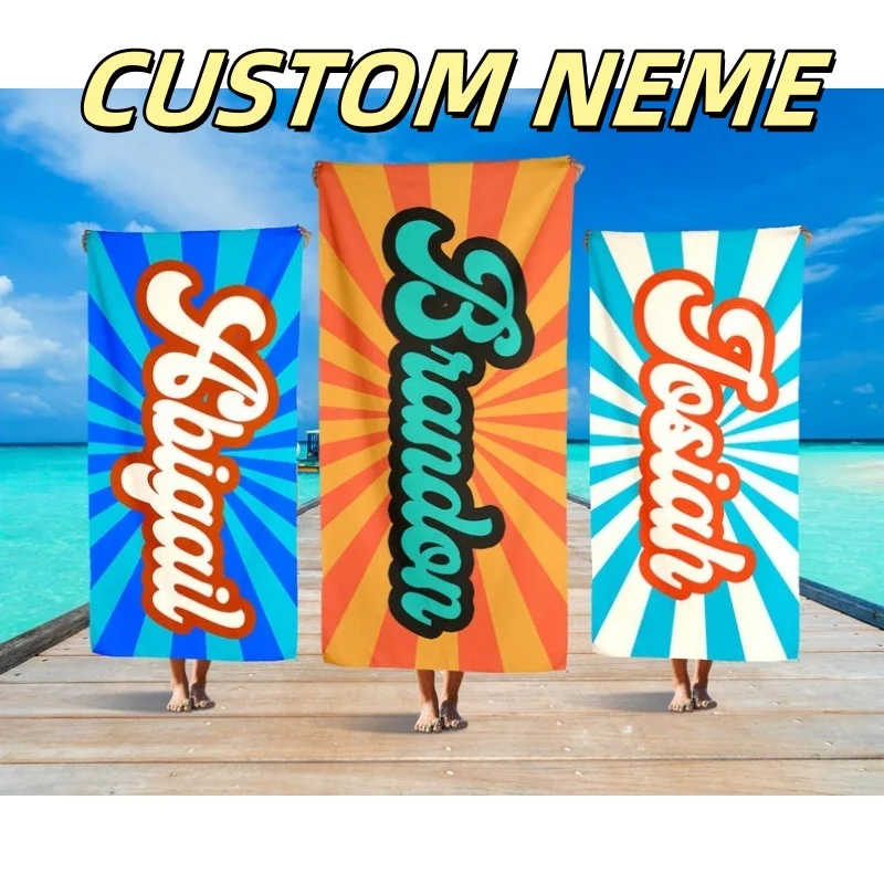 Custom Name Beach T…