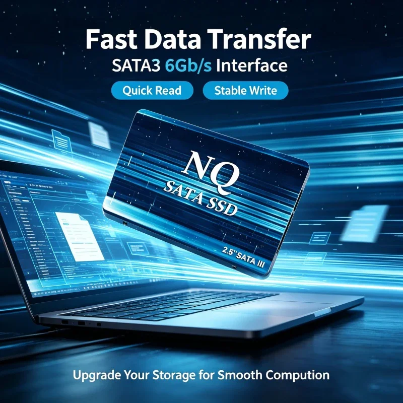 NQ SSD 500GB 1TB 2TB 4TB SATA3 SATA 2.5 Hard Drive SSD Solid State Disk for Laptop PC