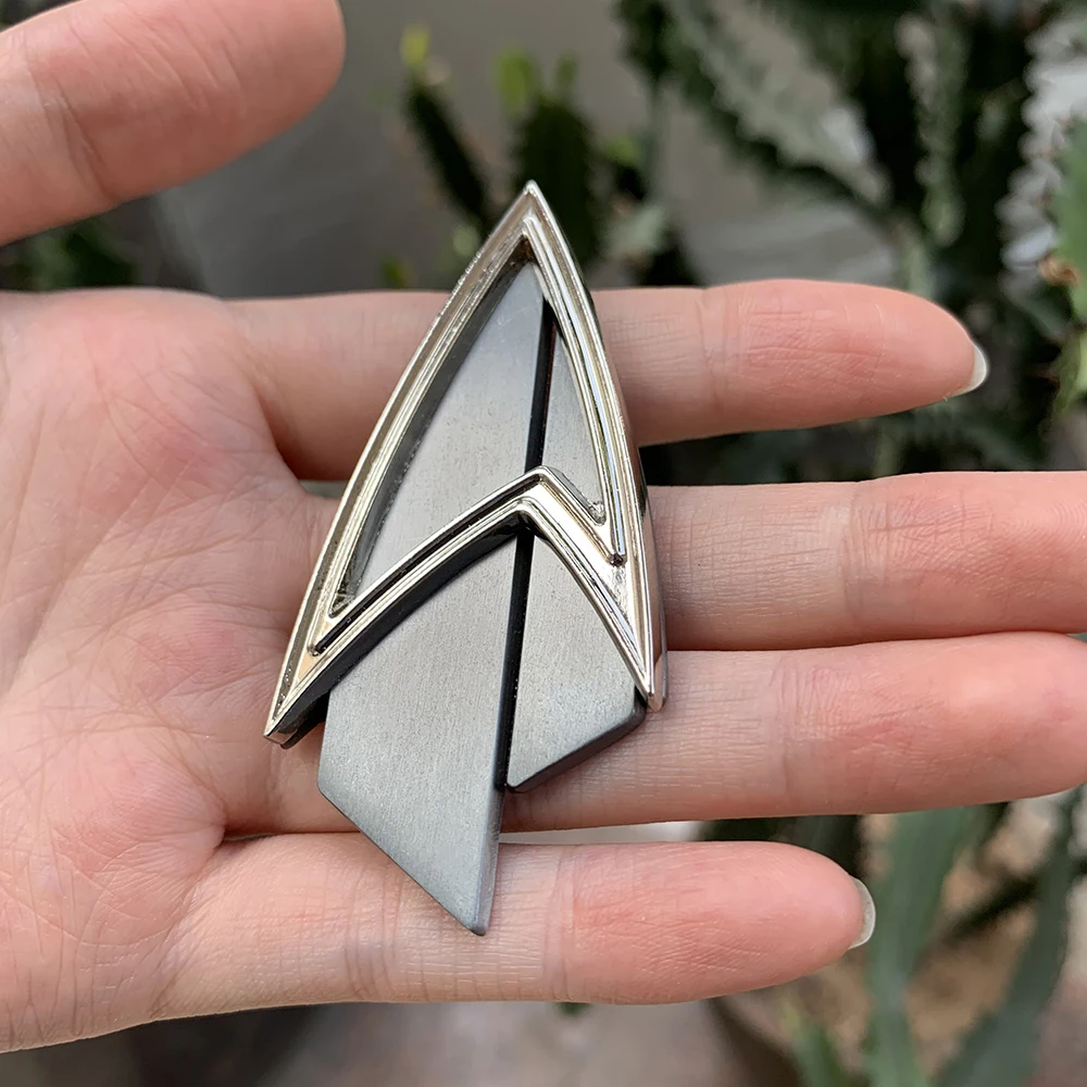 Cosplay Command Division Badge Starfleet Pins Science Engineering Medical Metal Brooch Accessories Costume Props