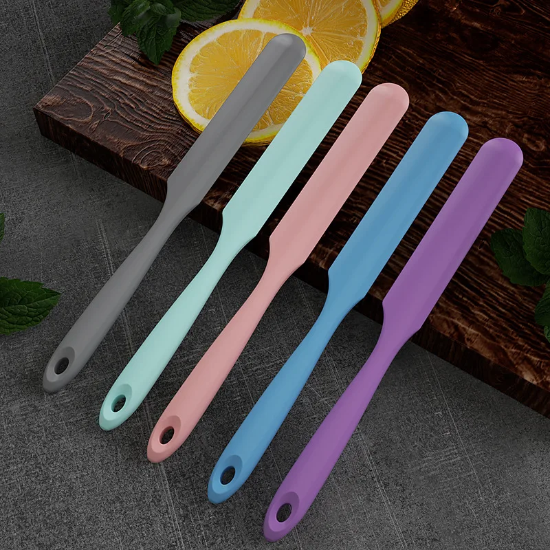 1Pcs Multifunction Stirring Brush Soft Silicone Rod Powder Spoon DIY Epoxy Resin Mold Tools Glue Easy Clean Jewelry Making Tools