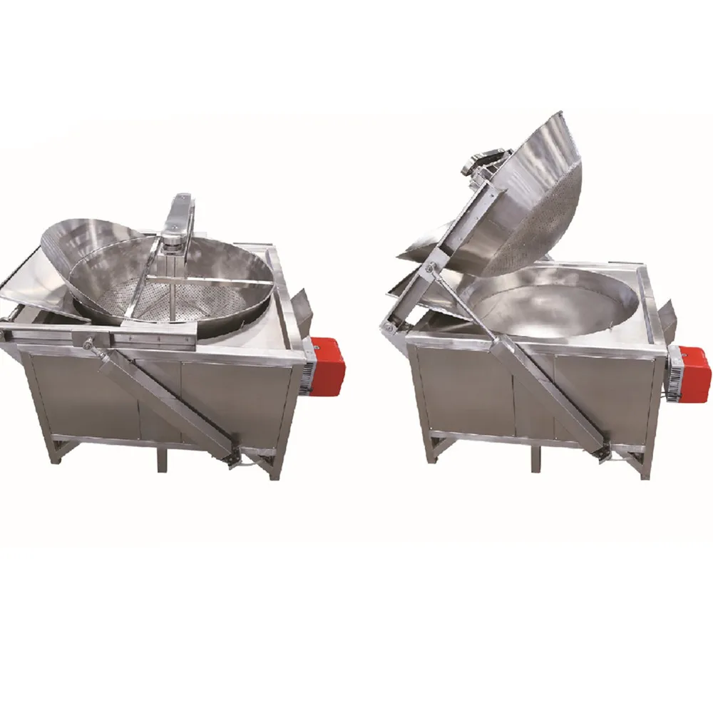 Factory price Automatic Frying Machine for Snacks Potato Chips Pork Spring Rolls Samosa
