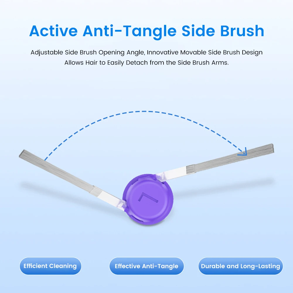 Cloud Whale J5 MAX 스위핑 로봇 액세서리 사이드 브러시 걸레 롤 브러시 필터 먼지 봉투 통합 소모품