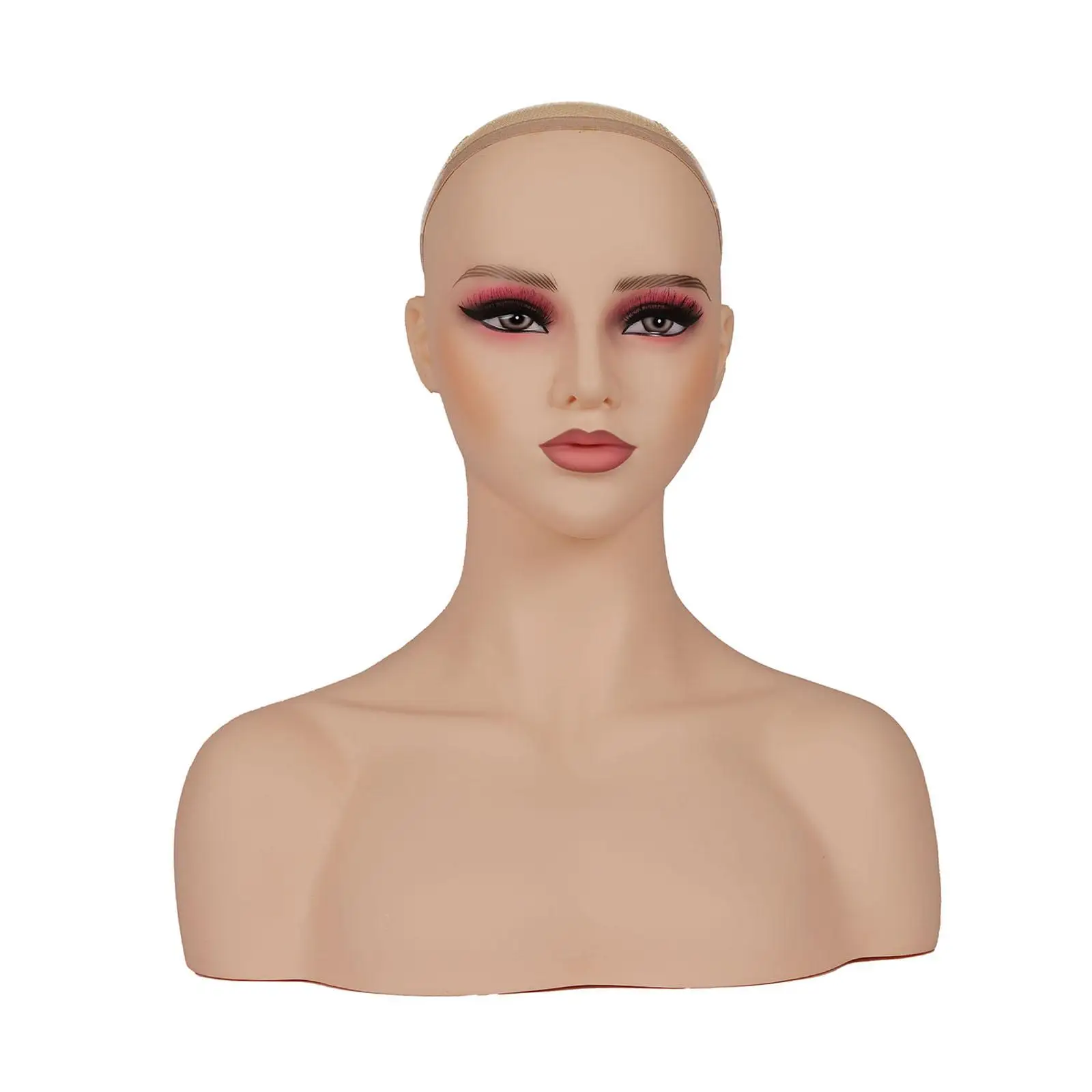 

Женский манекен, голова, шляпа, стойка, манекен для шляп, ожерелья, очков