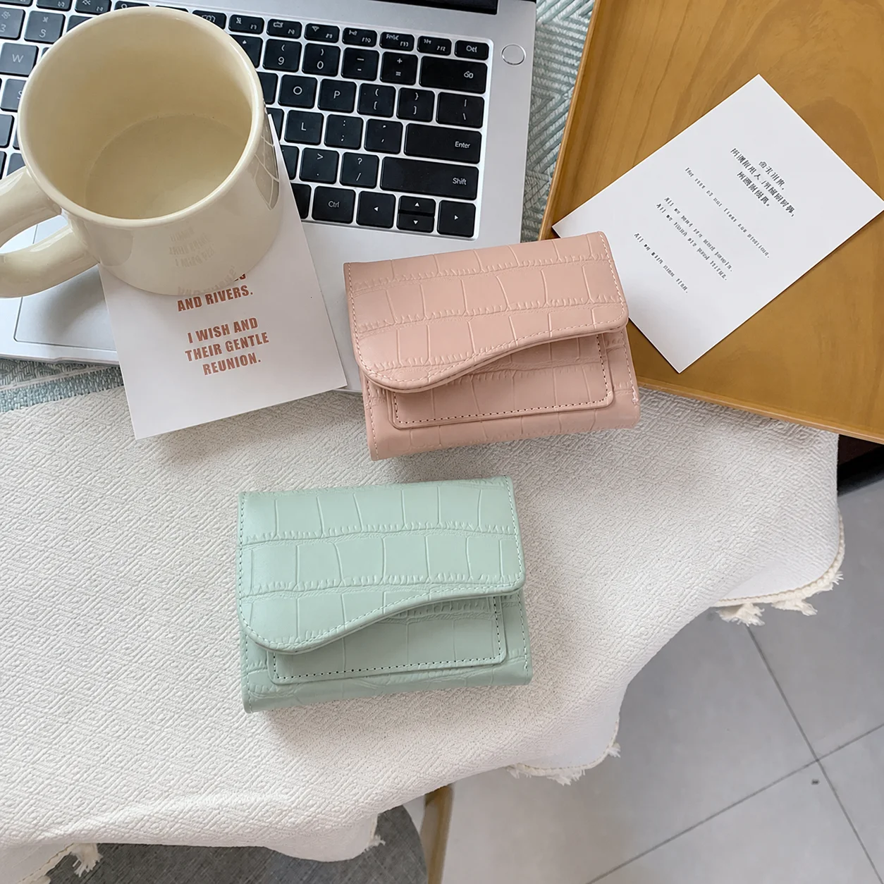 trend Wallet Short Coin Purse Women Wallets Card Holder Handbag Ladies Small Wallet Female Hasp Mini Clutch Girl Money Bag