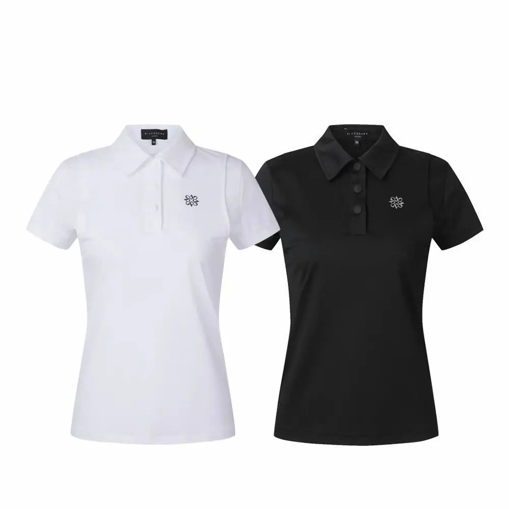 2026 ST ANDREWS Summer Women Golf Clothing Polo Shirt Breathable Cotton T-shirt Outdoor Sports Quick Drying Leisure Short Sleeve