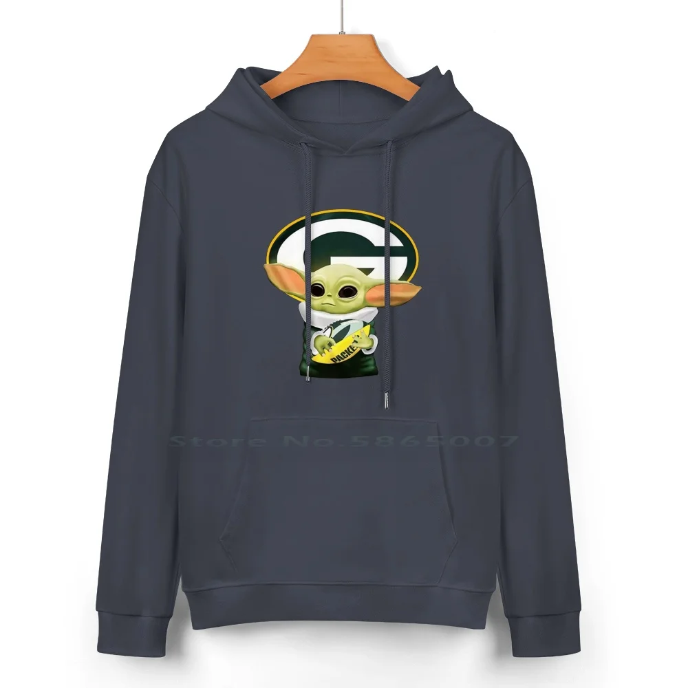 B?b? Y?d? Hug Green Bay Packer Pure Cotton Hoodie Sweater 24 Colors B?b? Y?d? Hug Green Bay Packer 100% Cotton Hooded