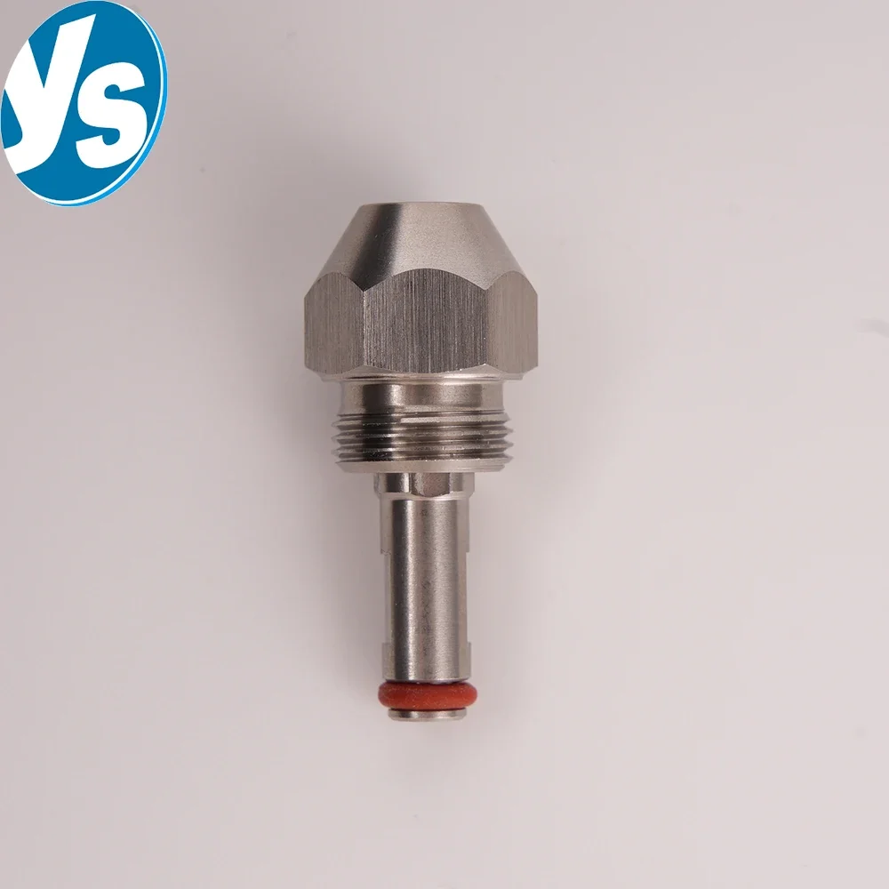 Stainless Steel Waste Oil Spray Nozzle, Siphon Cone Nozzle, Large Flow Jet Flame Nozzle, Oil Boiler Nozzle Tip without Adapter
