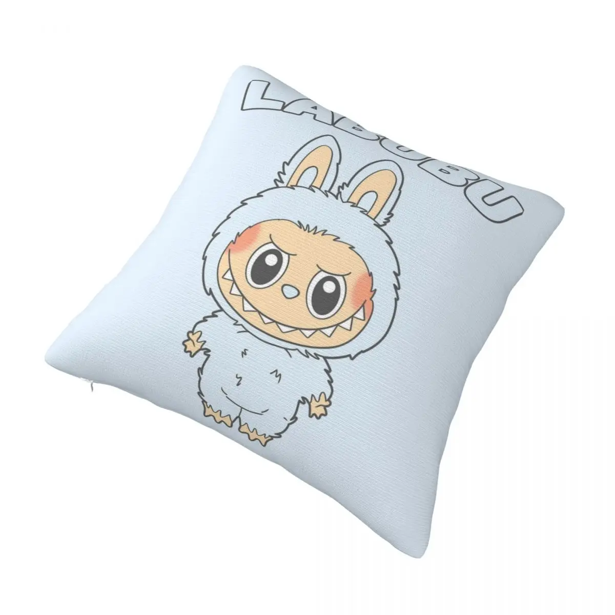 Cartoon Labubu Cute Pillow Cover Accessories Printed Cushion Cover Decorations Pillow Case Cover Sofa Multiple Sizes