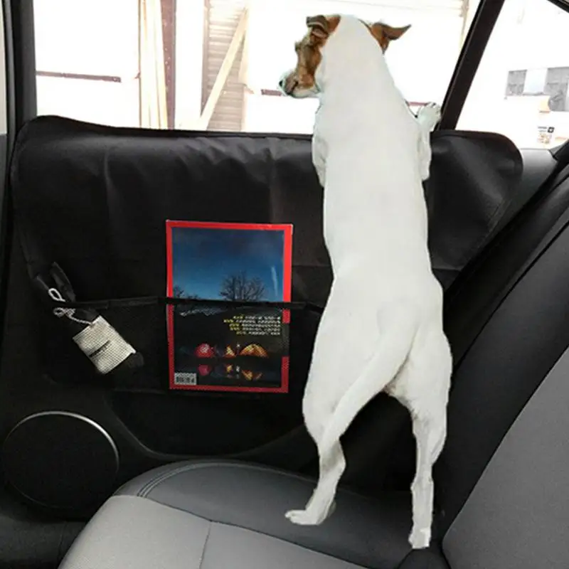 Car Door Covers For Dogs Car Protector Door Guard Oxford Cloth Anti-Scratch Machine Washable Anti-Kick Protective Pad Pet