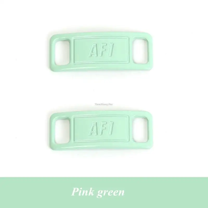 1 Paar AF1 Diamant Schuh Charms Mode Schnürsenkel Schnalle Qualität Metall Schnürsenkel Dekorationen Chapa Air Force One Schuhe Zubehör