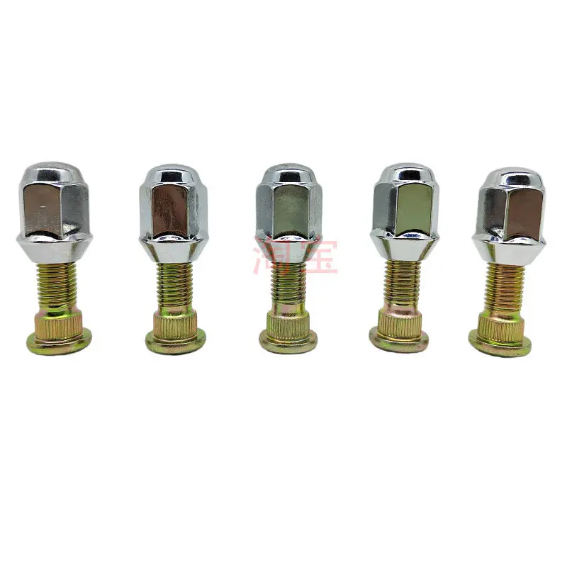 Applicable toIsuzu Qingling pickup, Competitor T17 Daka, tire screws, steel rims, wheel hub screws, nuts Original factory