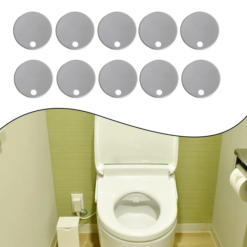 Toilet Seat Hinge Cover Plastic Decorative Screw Cap Designed For Long Lasting Performance And Moisture Resistance