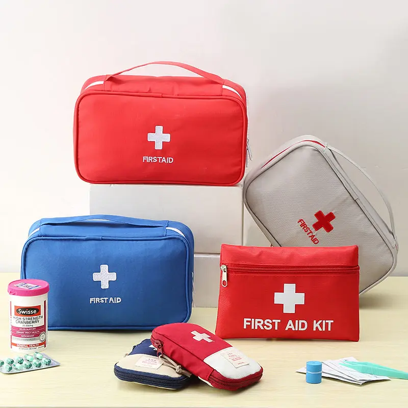Travel Essentials Medicine Bag First Aid Kit Organizer Drug Pouch Traveling Practical Accessories Pill Storage Emergency Gadgets