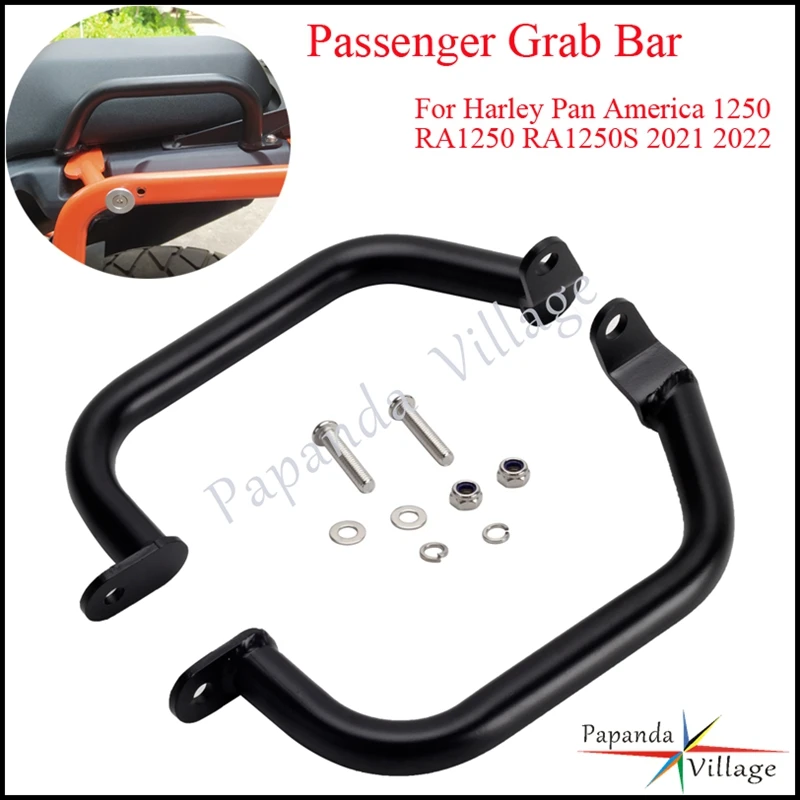 

Motorcycle Accessories Rear Passenger Seat Side Pillion Grab Bar For Harley Pan America 1250 RA1250 RA1250S 2021 2024 Hand Rail