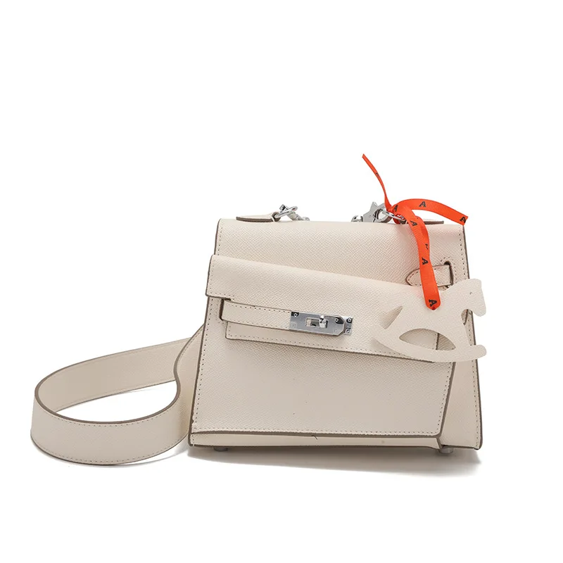 

2025 Spring Small Square Bag - Retro Design, Crossbody/Handheld, Vegan Leather, Office & Daily Use, Free Shipping