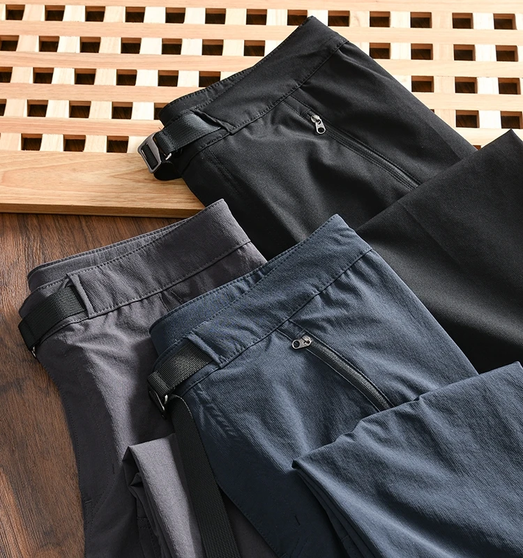 

Outdoor King Lightweight Qui Dry Breathable Men's Summer Functional Sle Workwear Sports Straight Leg Casual Long Pants